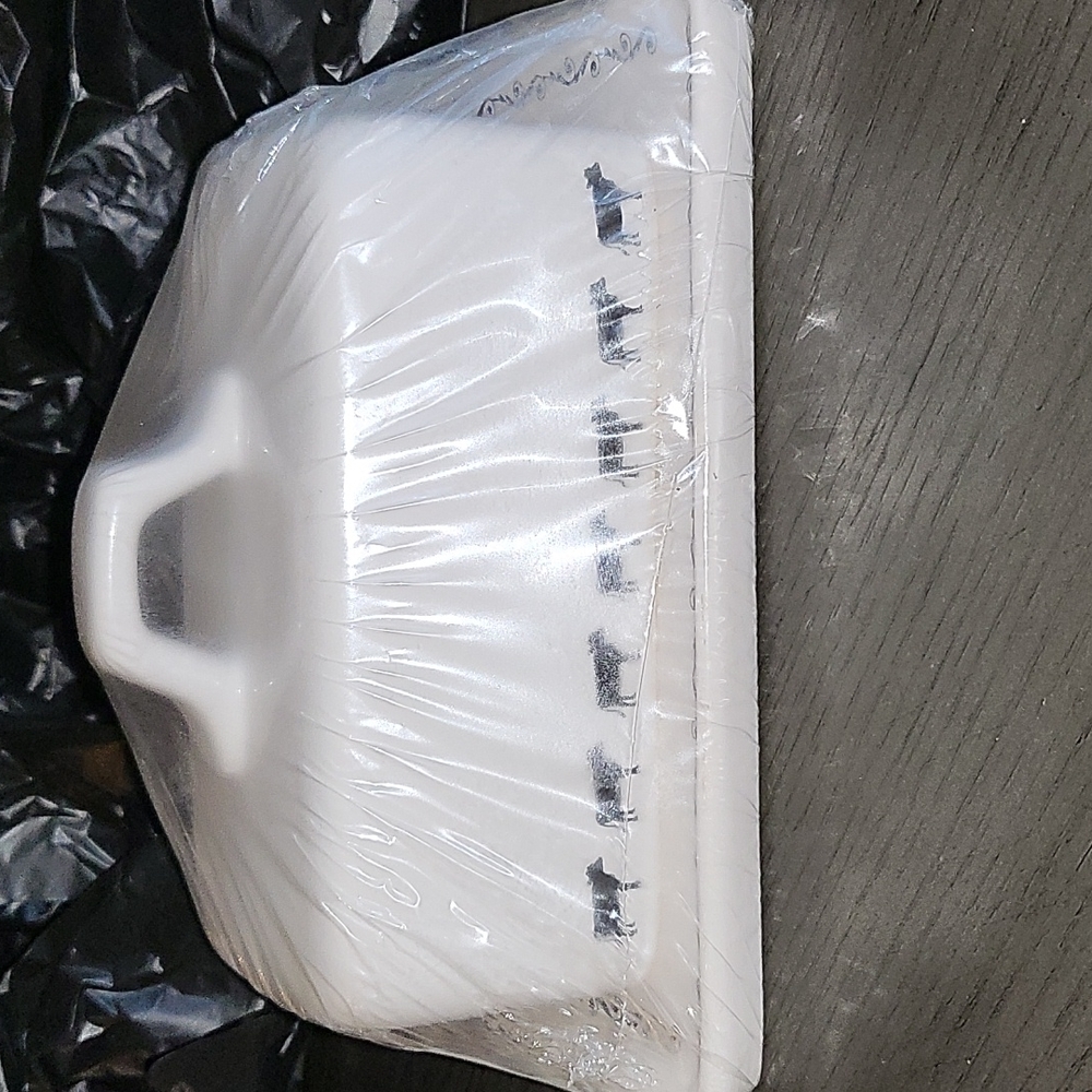 Cattle Farmhouse style butter dish